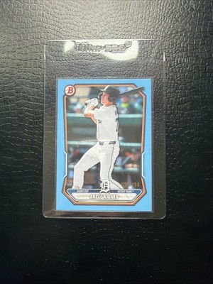 2026 Bowman Bryce Rainer #BP-99 Sky Blue Border /499 TIGERS