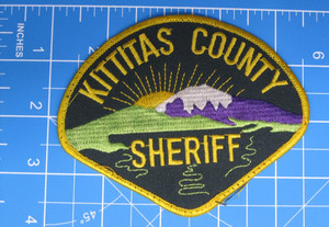 Kittitas County Washington Sheriff patch