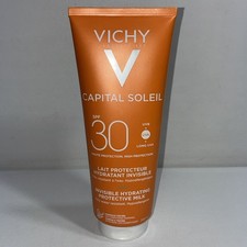 Sealed Vichy Capital Soleil SPF 30 Invisible Protective Milk Sunscreen 300ml 2.51 per gallon