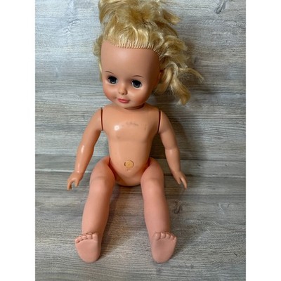 Vintage 1971 TOPPER DOLLS Smarty Pants Battery Op Talking Baby Doll 18 