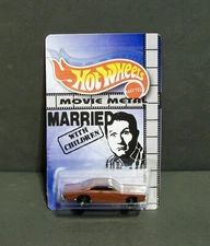 Custom HotWheels AL's DODGE and package of  "Movie Metal"  MARRIED WITH CHILDREN