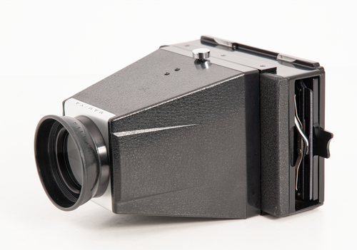 Mamiya Press Super 23 Chimney Macro Focusing Screen Cut Film Holder Back