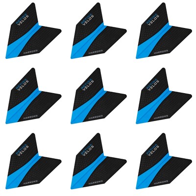 Harrows Retina Dart Flights Velos 100 Micron   10 Sets (30 Stück) Profiqualität