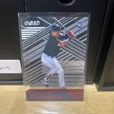2021 Panini Chronicles - Clear Vision Red #19 Andres Gimenez /100 (RC)