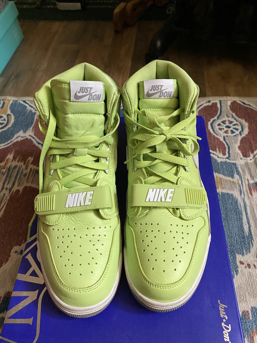 Jordan X Just Don Legacy 312 Ghost Green Size 11 | eBay