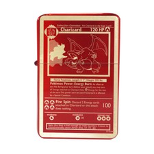 BRAND NEW -  DESIGNED  CIGARETTE PETROL LIGHTER - Charizard Card Variations