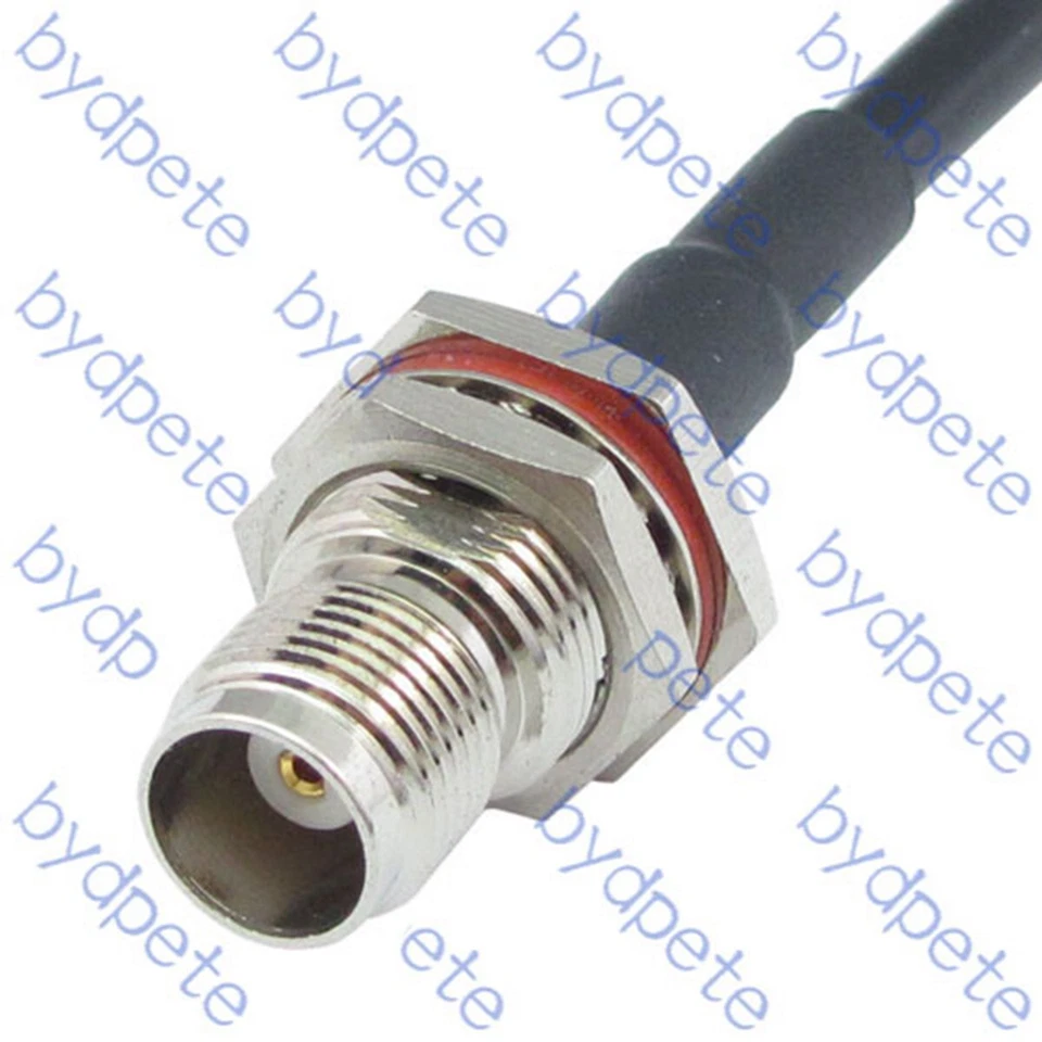 TNC male to TNC female bulkhead RG58 RG58U Coaxial Cable Koaxial Kable 50ohm lot - Image 3 of 4