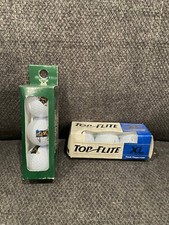 LOT OF 2 NEW PACKS 3 PACK GOLF BALLS TOP FLITE XL  LINKSWALKER