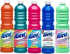 Asevi Floor Cleaner Bundle (5 x 1L) Concentrated Spanish Cleaning Products