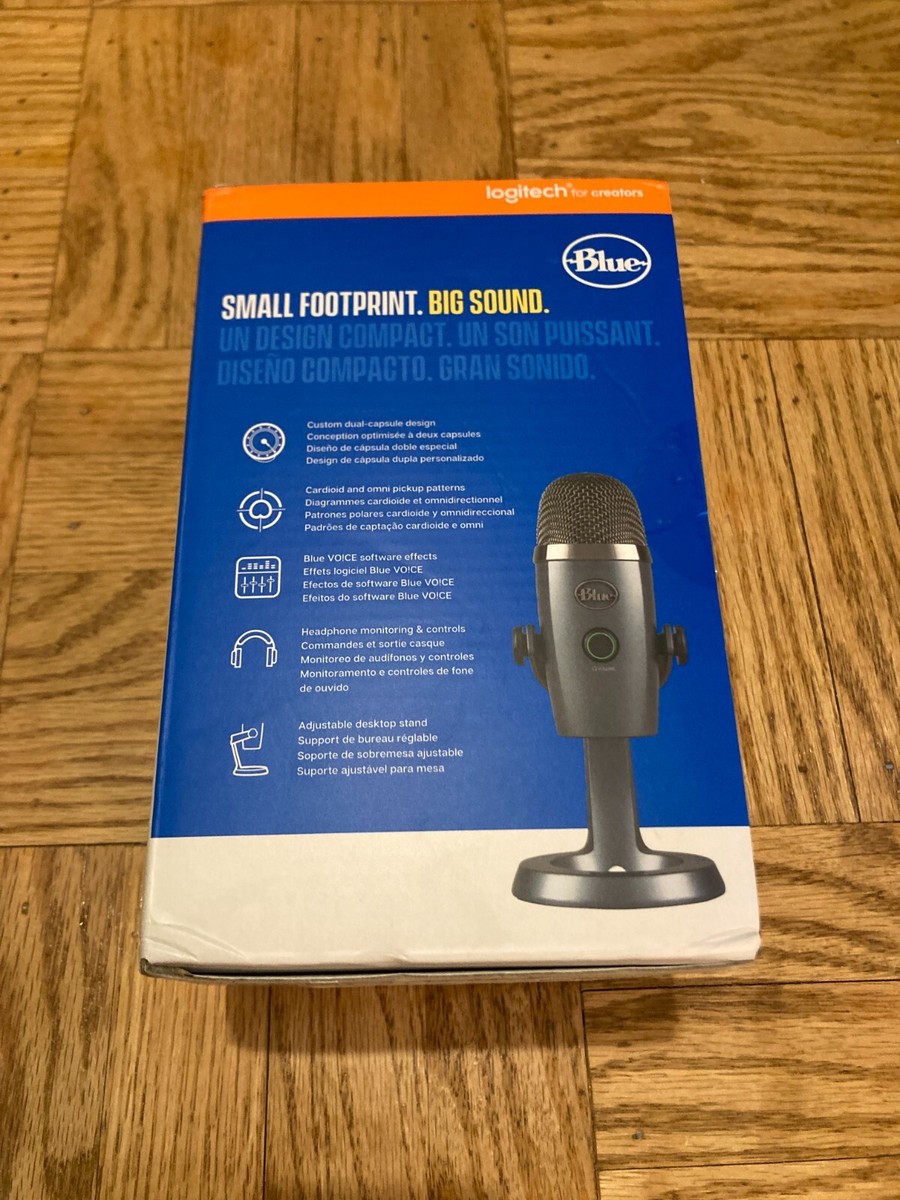 【箱付き美品】blue yeti NANO Blue Yeti Nano Multi-Pattern USB Condenser Microphone 988-000400