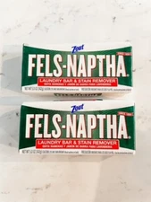 2x Fels-Naptha Laundry Bar & Stain Remover NEW 5oz