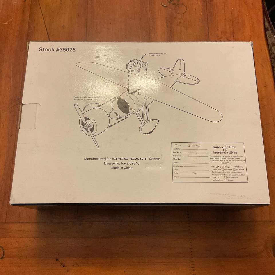 Reggie Jackson "Mr. October" 1932 Lockheed Vega Bank - Image 3 of 4