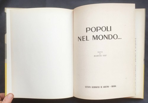 M.Uzé POPOLI NEL MONDO De Agostini Larousse 1955 Photo etnologia antropologia - Imagen 3 de 7