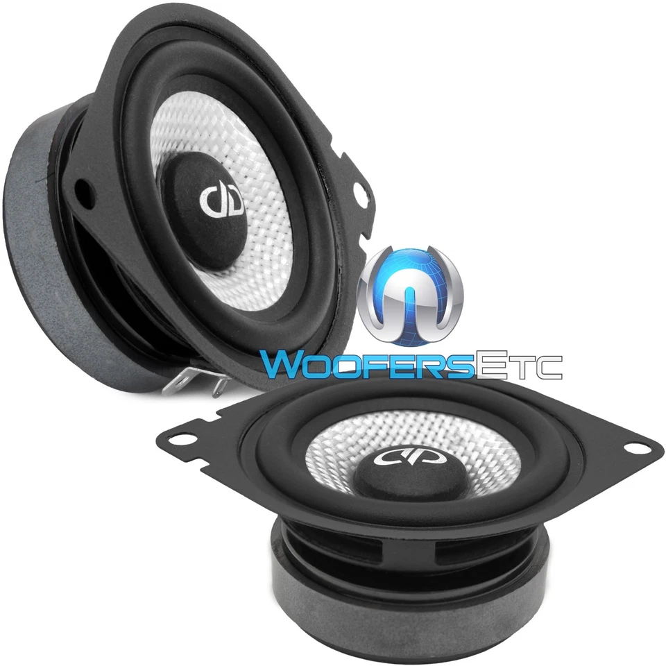 PK DD AUDIO D-FR 2.75" ALTAVOCES DE TABLERO DE COCHE TWEETERS DE GAMA MEDIA + SOPORTES METÁLICOS DE 3.5" Foto 4 de 4