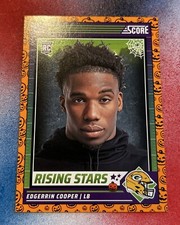2024 Panini Score-A-Treat Football Edgerrin Cooper #18 RC Rookie Orange Pumpkins