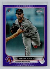 2022 Topps Chrome PURPLE Refractors #Tyler Gilbert RC #/250