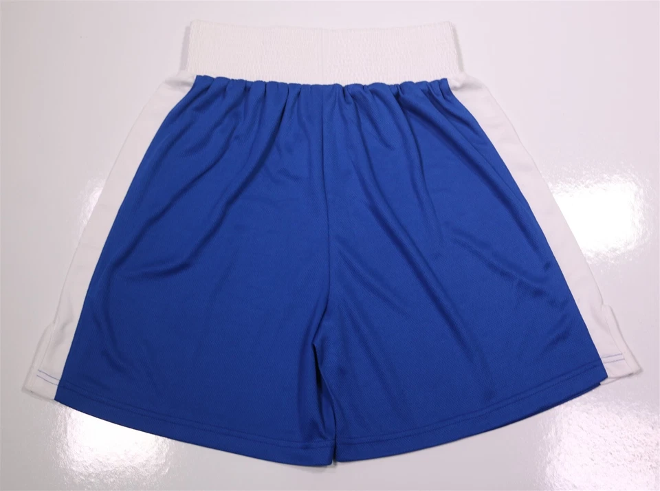 Everlast Azul/Blanco Amateur Competición Calzoncillos Boxeo MMA Pantalones Cortos XS ¡Nuevos! Foto 3 de 4