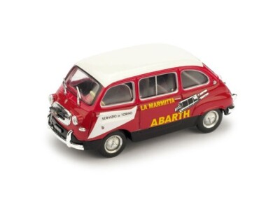 Fiat 600 Multipla Assistenza Abarth Torino, 1/43, Brumm
