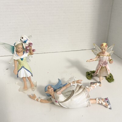 RARE Schleich Bayala Fairies Ice Wings And Puppy READ
