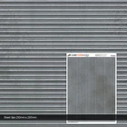 5 x SHEETS INDUSTRIAL ROLLER SHUTTER DOORS O GAUGE MODEL RAILWAY TX160-O