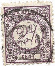 Pays-Bas, 1876 / 1894 - N°33 oblitéré HAARLEM - Livraison 0€ dès 5 lots groupés