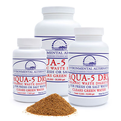 AQUA 5 DRY Filterbakterien Teichbakterien 37,5 m³ Filter Starter Koi - 70 g