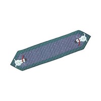 Patch Magic 72-inch By 16-inch Snowman Table Runner, New, Free Shipping on sale Patch Magic 72-inch By 16-inch Snowman Table Runner, New, Free Shipping on sale
