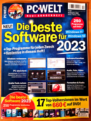 PC WELT SONDERHEFT + DVD Ausgabe Januar-März 2023 ungelesen!