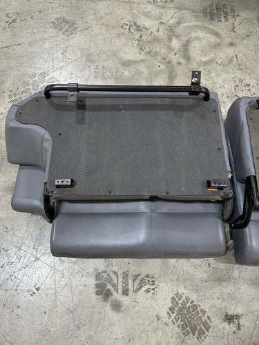 97 LAND ROVER DISCOVERY 1 SET OF LEATHER SEATS OEM - Picture 14 of 15