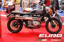 Triumph Scrambler MassMoto Complete Exhaust System 2in2 Steve McQueen Exhaust