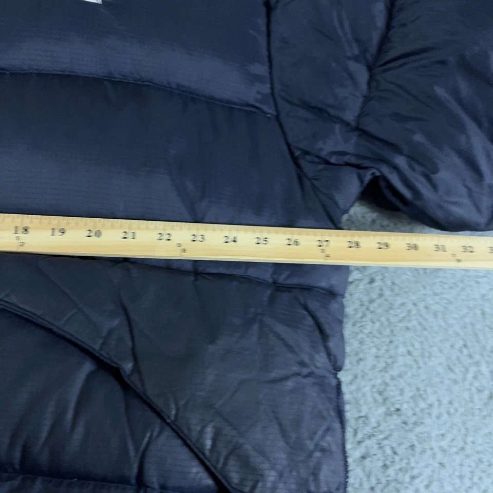 Chaqueta First Down DE COLECCIÓN Para Hombre XL Azul Puffer Down Pesada Exterior Años 90 Y2K Street Foto 3 de 4