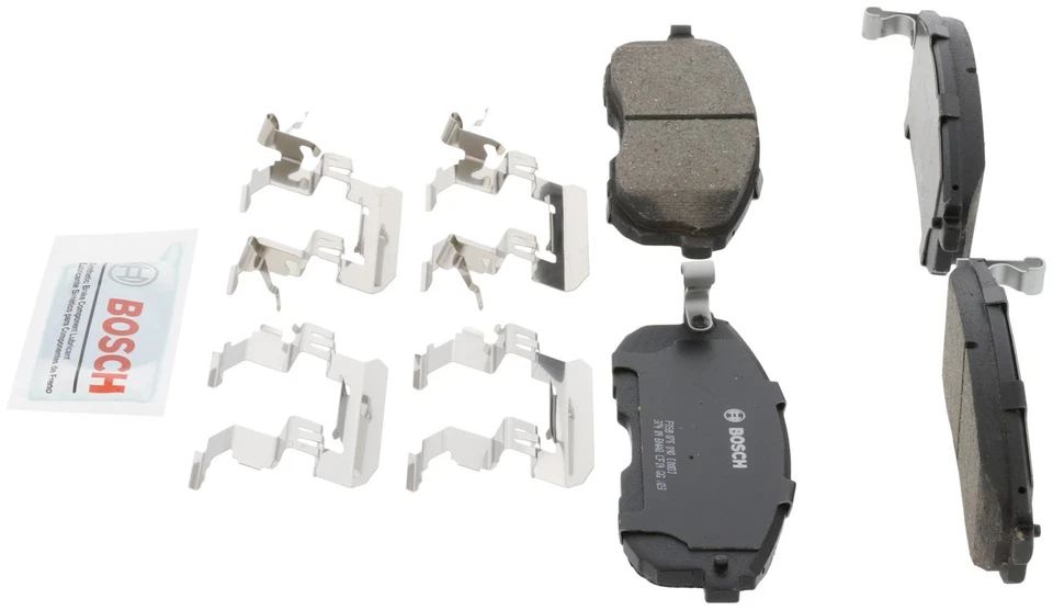 Kit de pastillas de freno y rotor de cerámica Bosch QuietCast para Nissan Juke 2014-2017 Foto 4 de 4