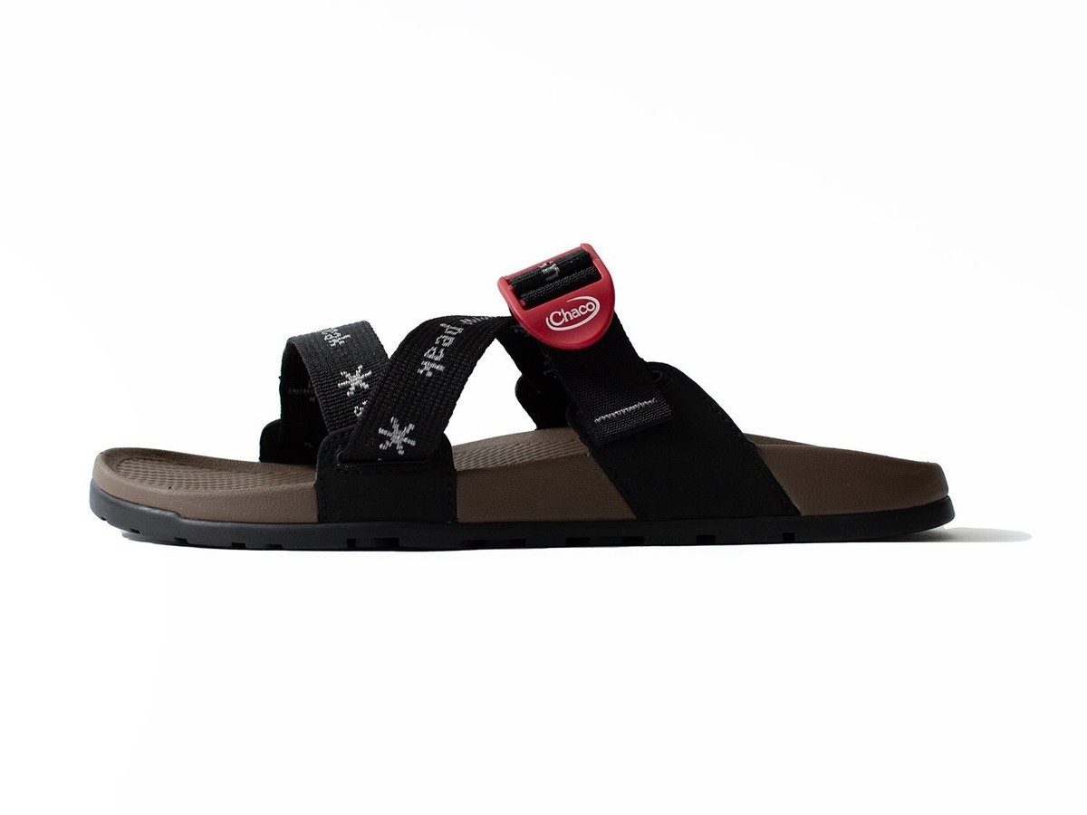 Chaco x Snow Peak Lowdown Slide SP Pro Brown / Red Sz 9