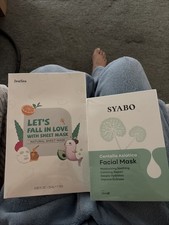 Face Masks And Eye Masks Combo