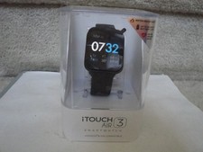 New In Box ITouch Air 3 Black Smartwatch 