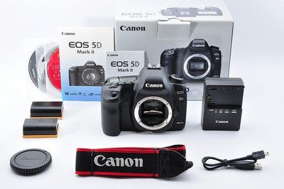 【Near MINT】Canon EOS 5D Mark II 21.1 MP SLR Digital Camera Body Black JAPAN#239