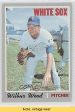 1970 Topps Wilbur Wood #342 READ 0m0