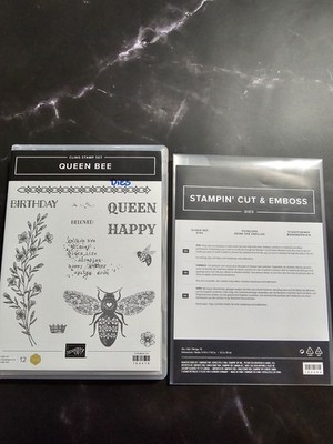 Stampin' Up! Queen Bee Stamp Set & Dies Brand New
