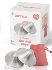 Tendresse Nipple Shields 999 Silver Nursing Cups Breastfeeding Soothe Protect