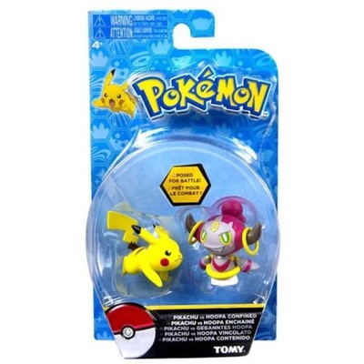 TOMY Pokemon Pikachu vs Hoopa Confined Set of 2 Action Figures