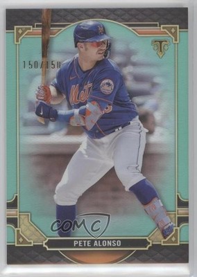 2022 Topps Triple Threads Aquamarine 150/150 Pete Alonso #73 z5b