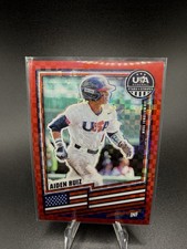 2026 Panini Stars & Stripes USA Red Power Prizm /149 #121 Aiden Ruiz