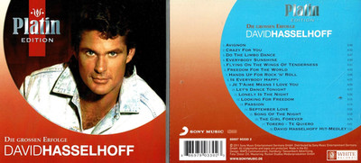 David Hasselhoff - Die großen Erfolge  - Platin Edition - Musik-CD Neuwertig