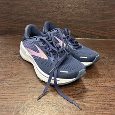 Brooks Adrenaline GTS 22 Women's Running Shoes Size 5.5 Blue Purple Athletic