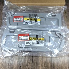 New Pair Driver Passenger Side Light Gray Sun Visor For Civic 2006-2011 New Pair Driver Passenger Side Light Gray Sun Visor For Civic 2006-2011