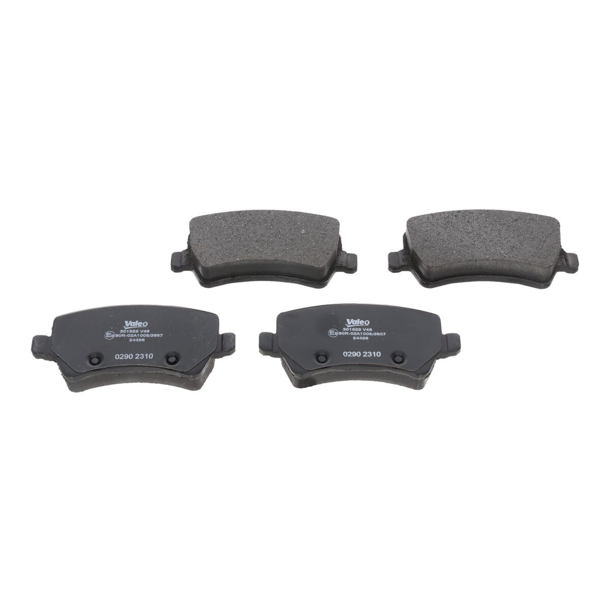Kit plaquettes de frein VALEO 301928 frein à disque Ford S-Max Van essence diesel