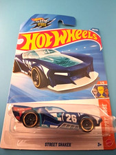 HOT WHEELS 2026 STREET SHAKER METALFLAKE MIDNIGHT BLUE 202/250 JJK38 TROPHY CASE