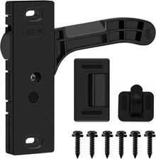 Metal RV Screen Door Latch Kit - Right Hand Handle for Camper & Travel Trailer