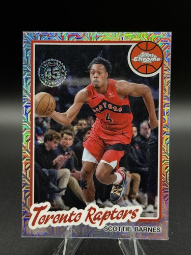Scottie Barnes – 2025-26 Topps Basketball · 1980 81 Topps Chrome Basketball #TC-SB Scottie Barnes