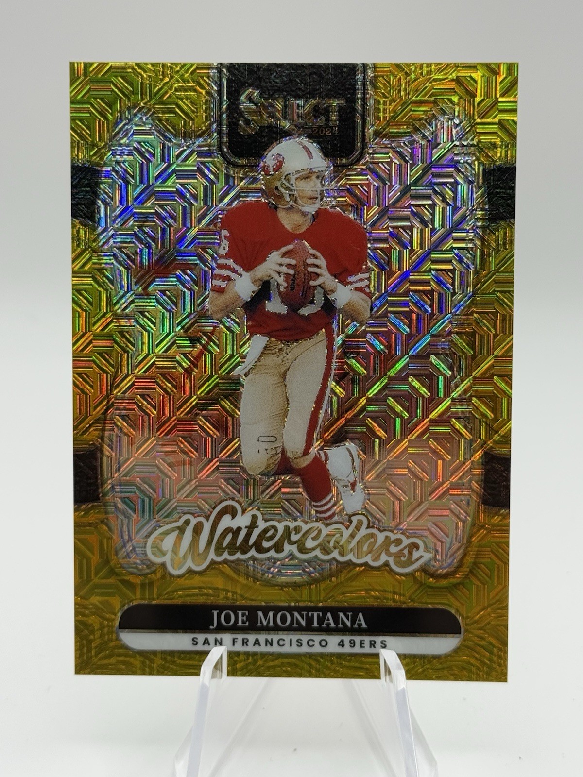 2024 Select Joe Montana Gold Watercolors /10 Case Hit🔥🔥🔥